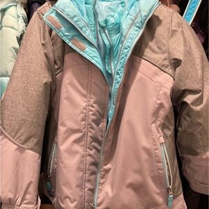 Gerry Weber Kids Gray and Blue Puffer Jacket